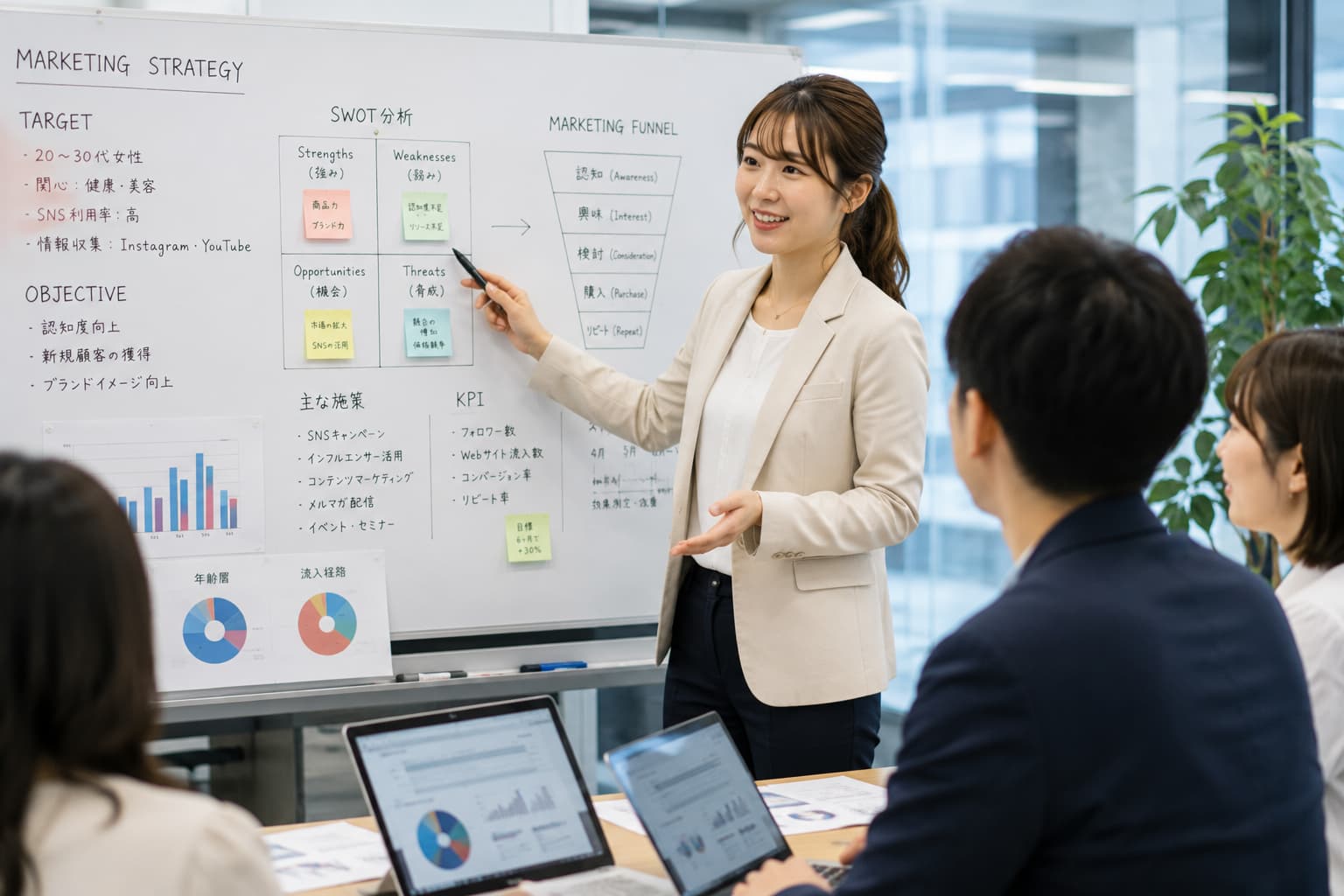 本社の正社員 PM・PL・管理職 Webマーケ・企画求人イメージ